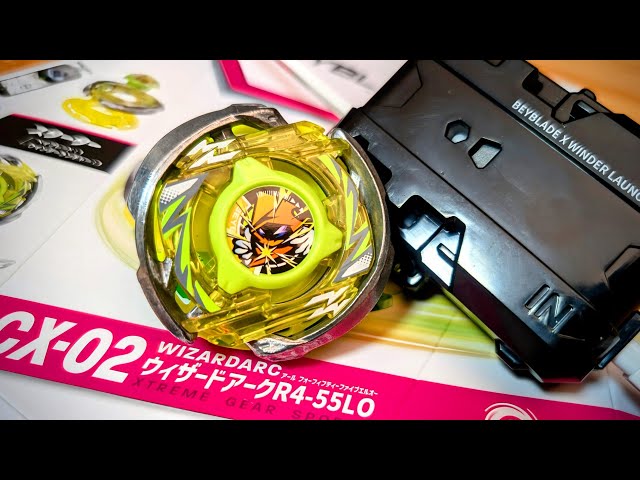 CX-02 Wizard Arc R4-55LO Beyblade X WIZARDARC R4-55LO BEYBLADE X