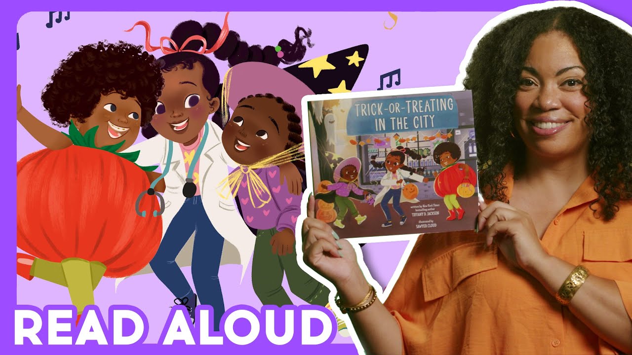 👻 TRICK-OR-TREATING IN THE CITY - Read Aloud with the Author