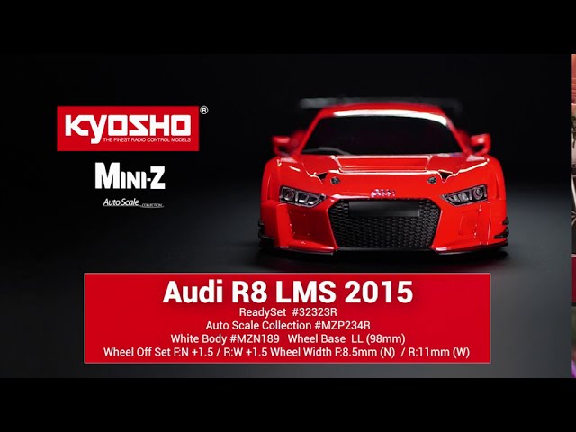ミニッツRWD MR-04 レディセット Audi R8 LMS 2015 MINI-Z RWD MR-04