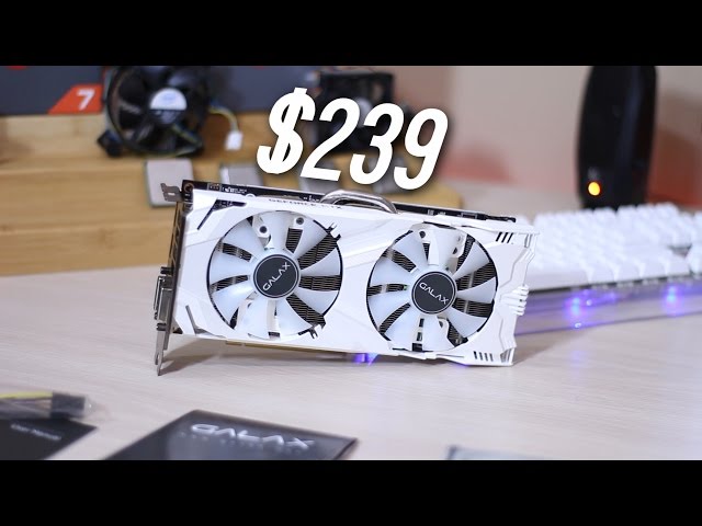 The Pearly White GTX 1060 6GB - GALAX EXOC SNPR GTX 1060 Review