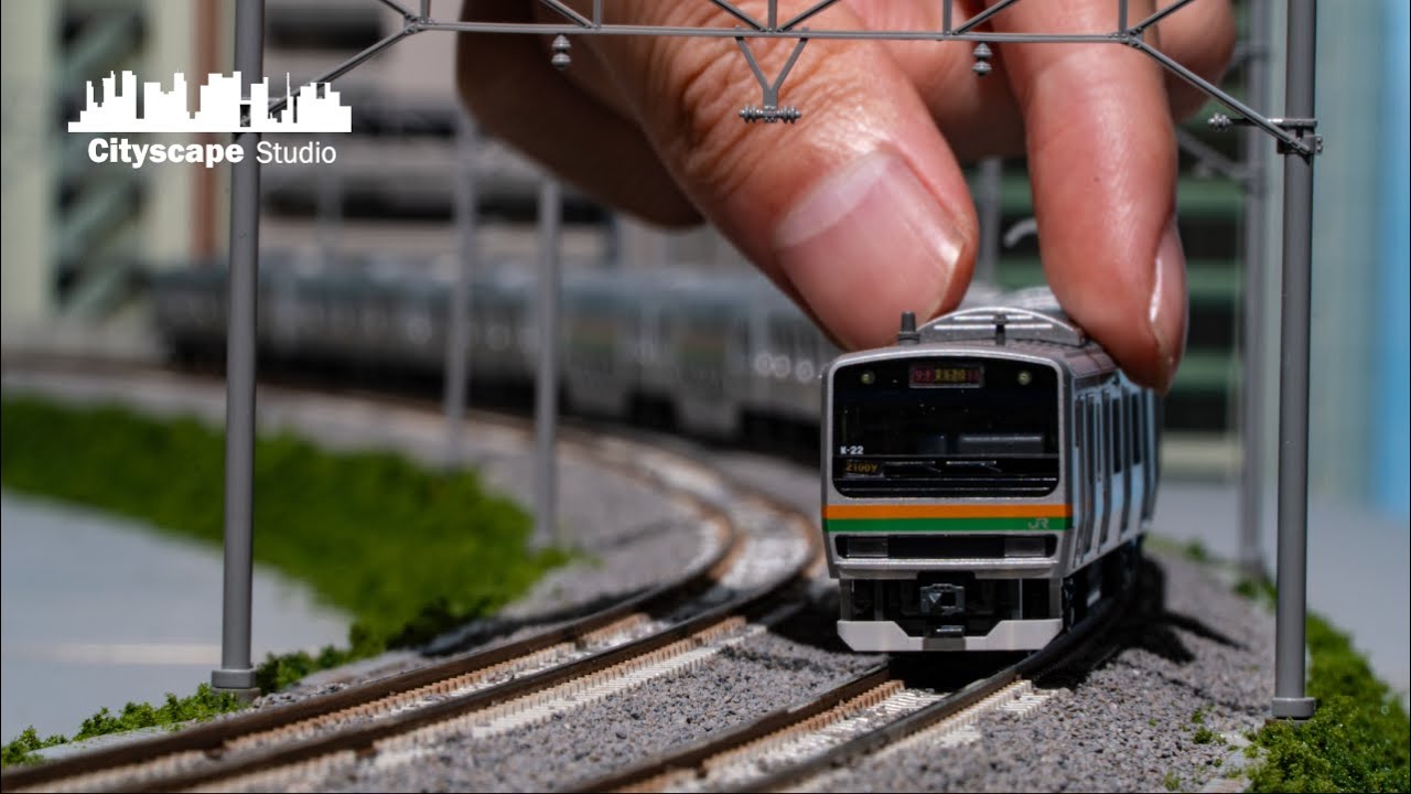 Model Railway Diorama】How to make a modular layout with gentle