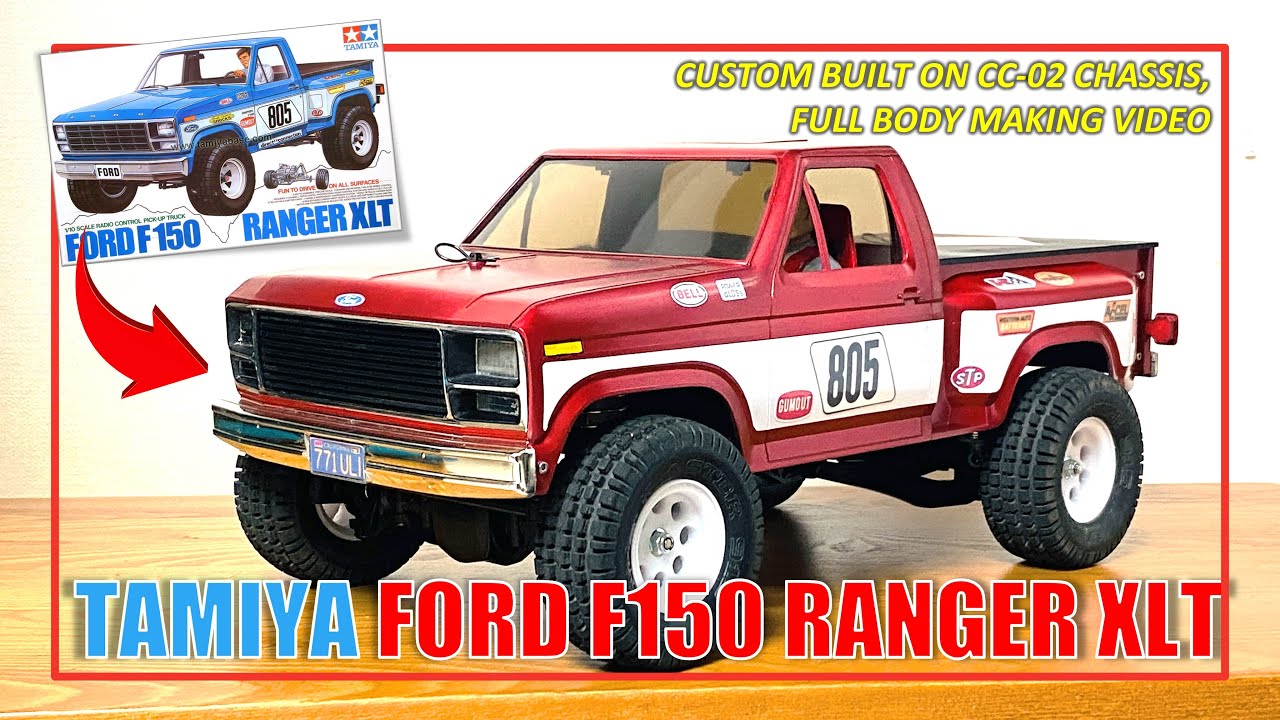 CC-02] 80s iconic truck Tamiya F150 Ranger XLT revive on modern