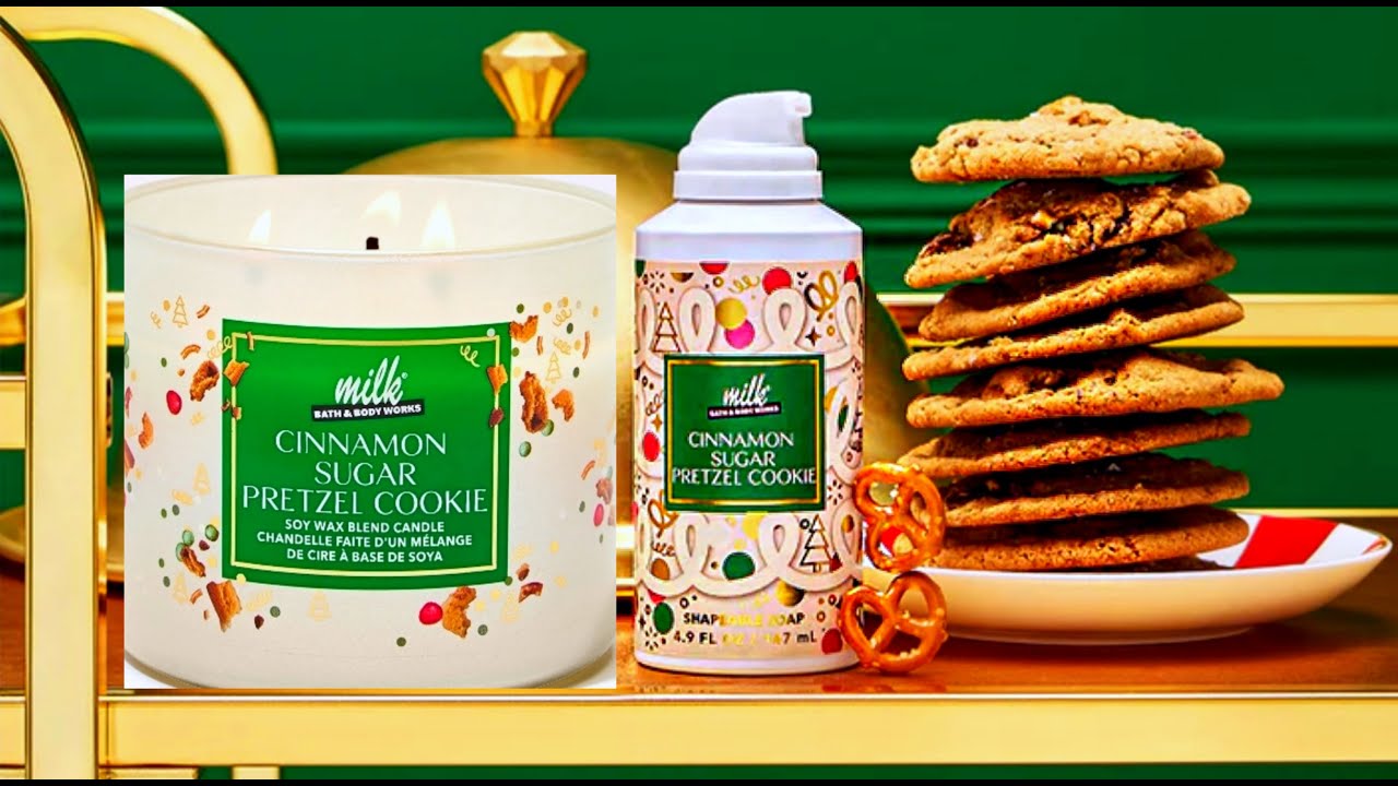 Bath & Body Works Candle Review: 🥨 Cinnamon Sugar Pretzel Cookie