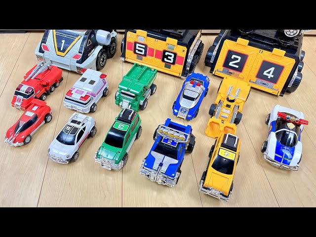 Power Rangers Turbo All megazord】車祭り⁉︎カーレンジャーのDXロボ
