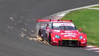 火花バチバチの3号車CRAFTSPORTS MOTUL Z SUPERGT 鈴鹿予選 - YouTube