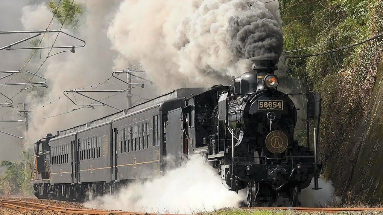 最後の本線走行】ありがとう SL人吉 58654号機 小倉工場へ 2024.9.2