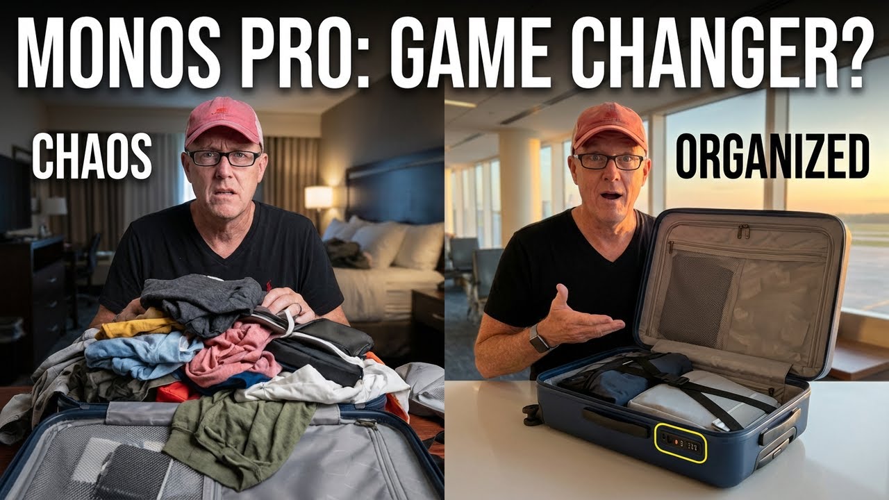 Monos Carry-On Pro First Look | Interior Organization & Built-in