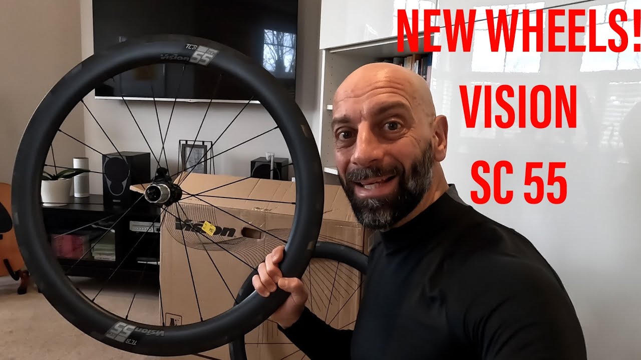 New Wheels Day: Vision SC55 carbon road bike wheels - YouTube