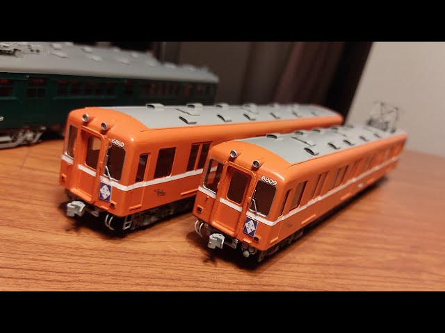 紙製自作】近鉄6800系ラビットカーの作り方 - YouTube