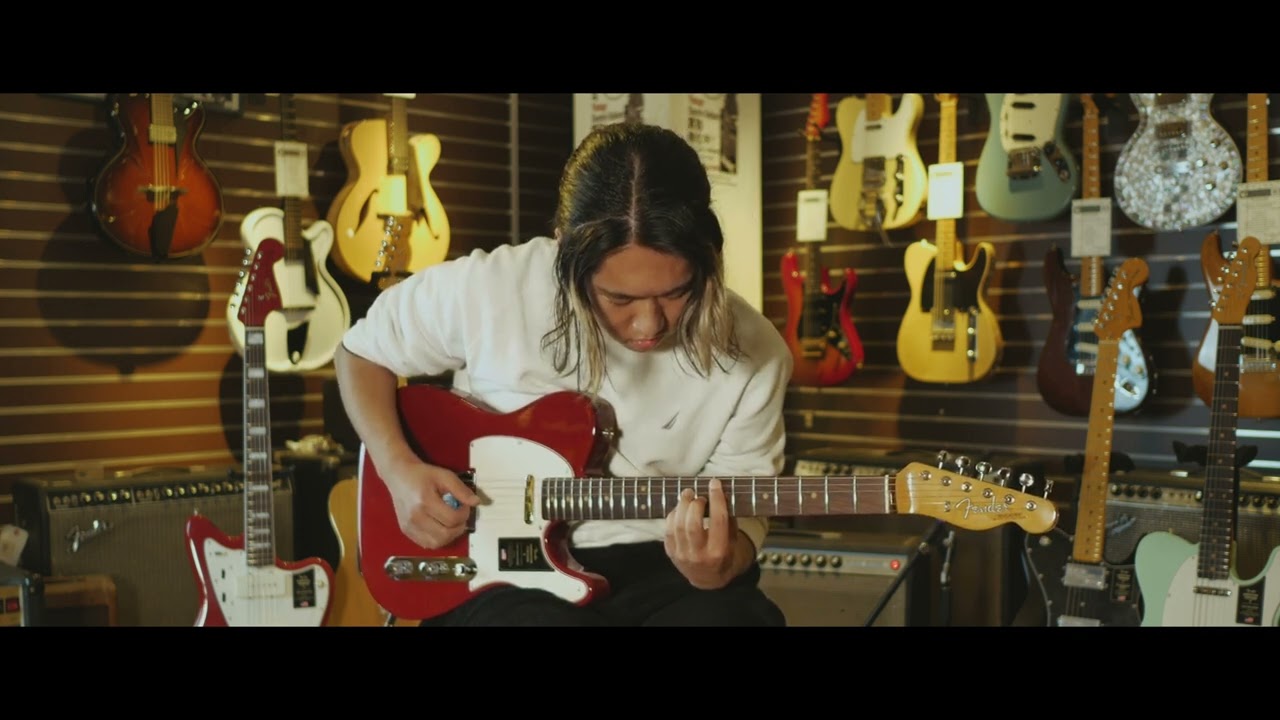 FENDER American Vintage II 1963 Telecaster/Crimson Red Transparent