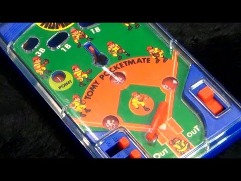 トミー ポケットメイト】 ベースボールゲーム S-A34 野球盤 ミニ 昭和
