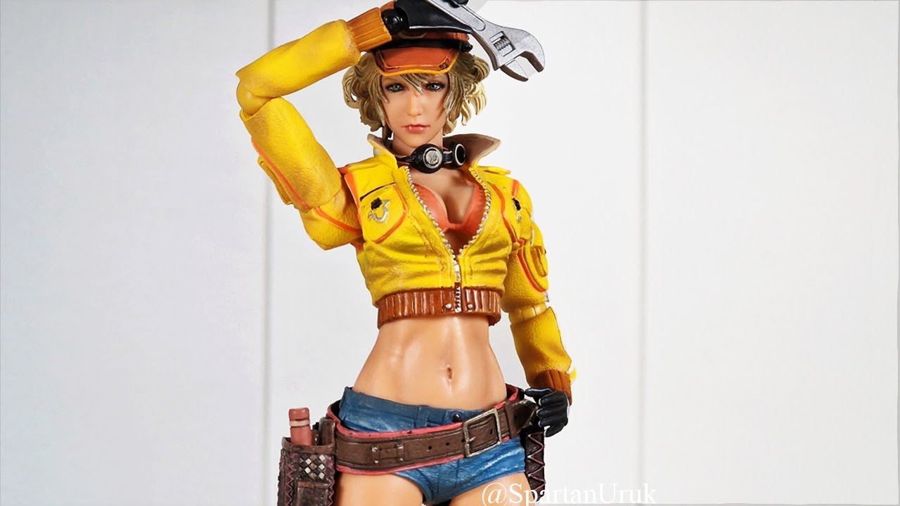 Final Fantasy XV Cindy Aurum アクションフィギュア 10 In Play Arts