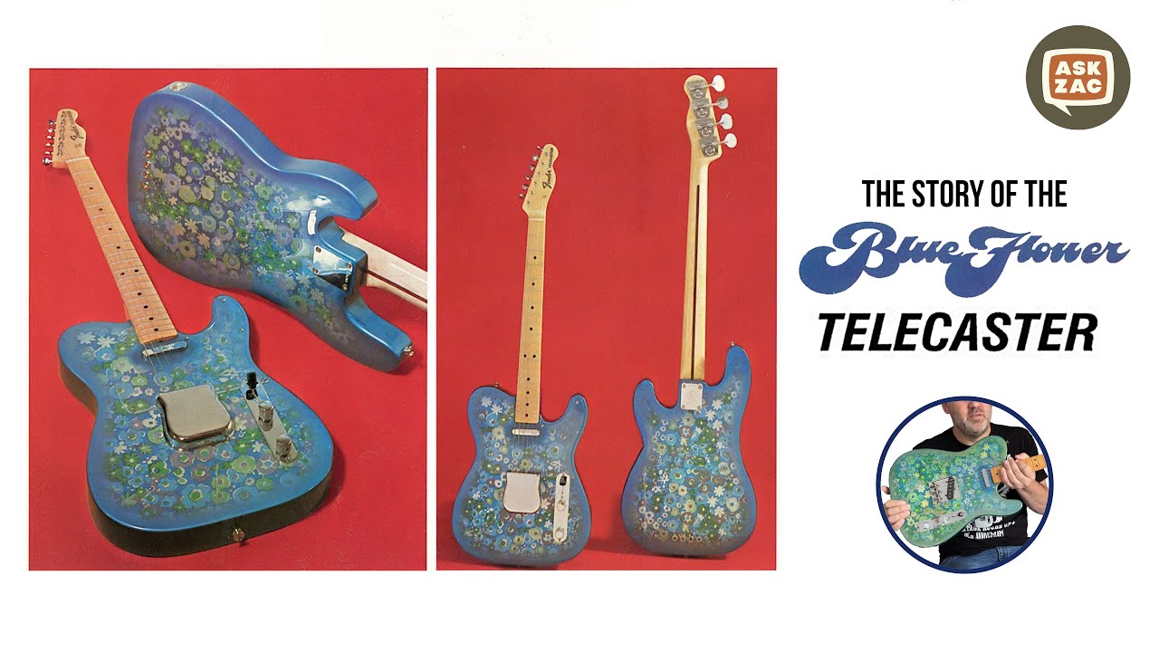 The Story of the Blue Flower Telecaster - Ask Zac 202 - YouTube
