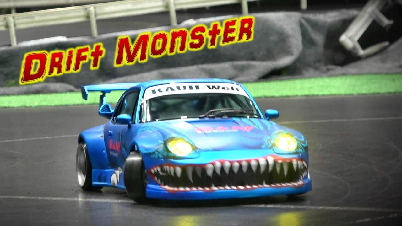 RAUH-Welt RWB 993 ドリフトMonster☆PANDORA RC - YouTube