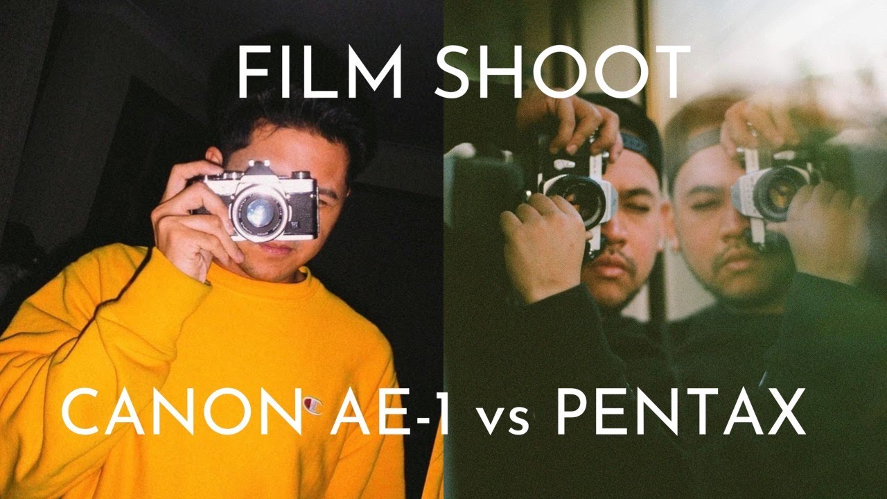 KODAK FILM STREET SHOOT/Pentax Spotmatic F VS Canon AE-1 - YouTube
