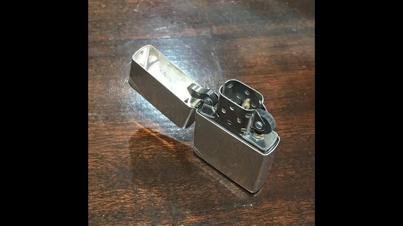 1937 Vintage Look Sterling Silver ZIPPO Cigarette Lighter - YouTube