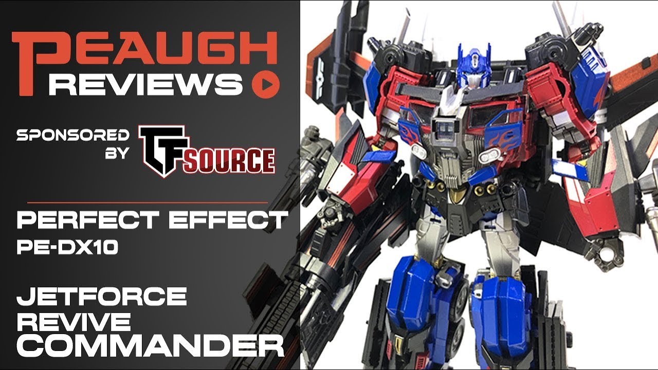 Video Review: Perfect Effect PE-DX10 - Jetforce Revive COMMANDER