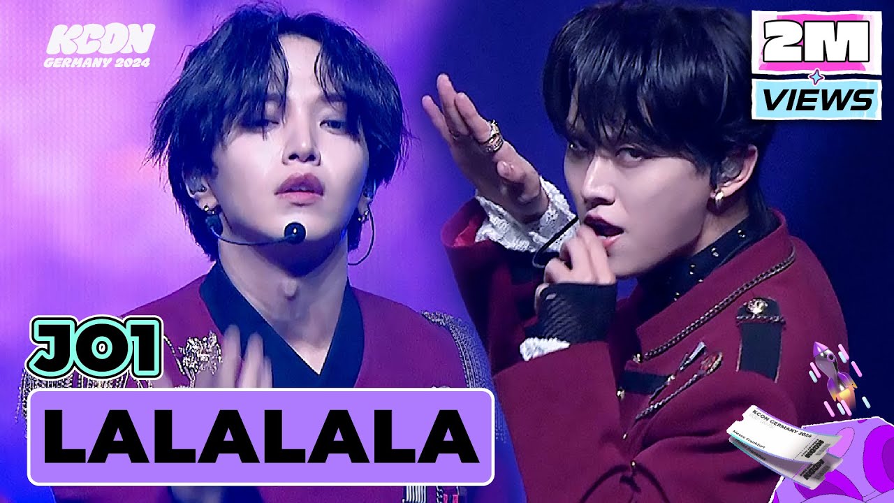 KCON GERMANY 2024] JO1 (제이오원) - LALALALA (원곡: Stray Kids