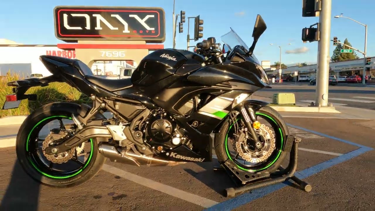 2019 Kawasaki Ninja 650 / Walk Around / Start Up / Sound Clip