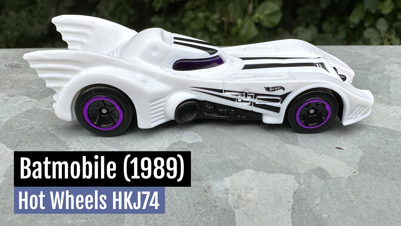 Unboxing a Unique White Batmobile! Is it a No-Go? - Hot Wheels