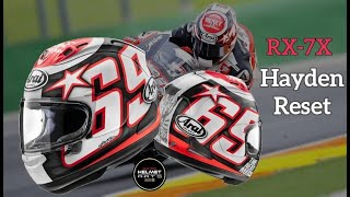 2021 Arai Corsair-X/RX-7V/RX-7X Nicky Hayden Reset helmet - YouTube
