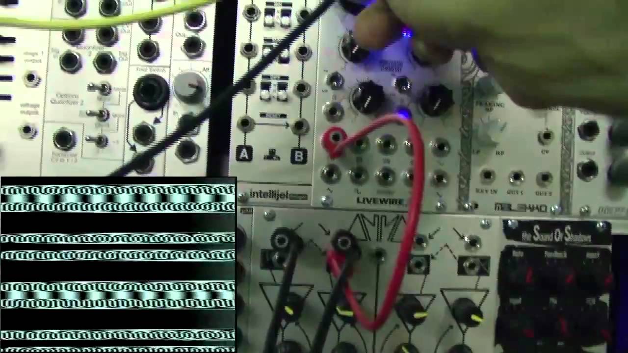 Audio Oscillators with the LZX Visionary - YouTube