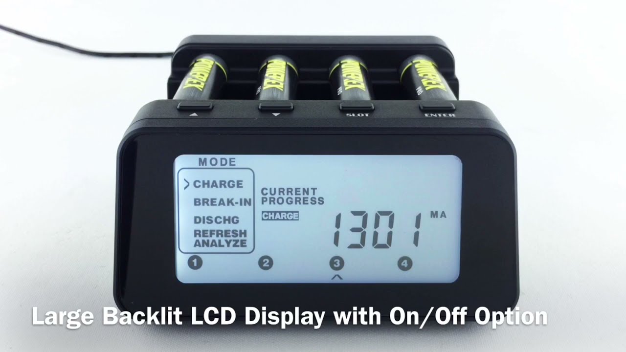 Powerex MH-C9000PRO Professional Charger-Analyzer - Highlight