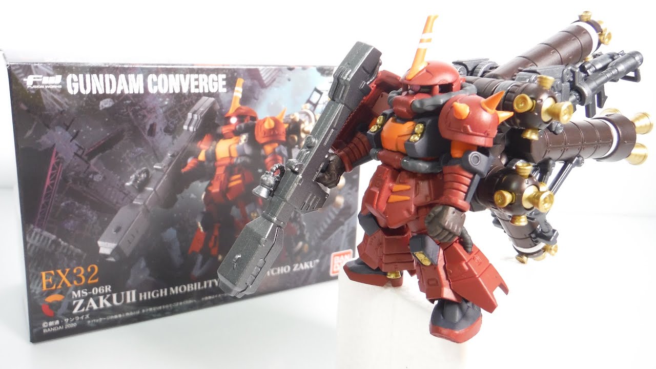 FW GUNDAM CONVERGE EX32 高機動型ザク “サイコ・ザク” MS-06R ZAKUⅡ