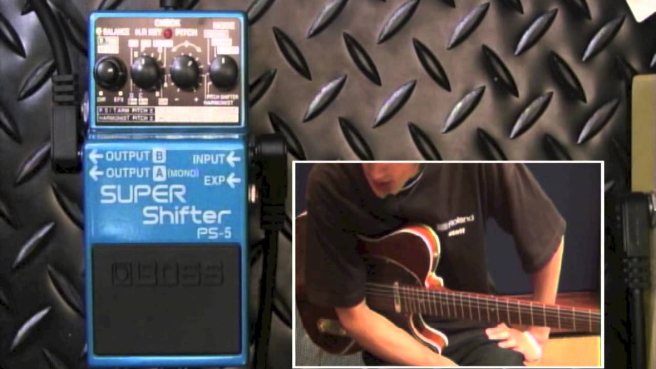 試奏動画】BOSS PS-5 Super Shifter【BOSS COMPACT PEDAL 100th