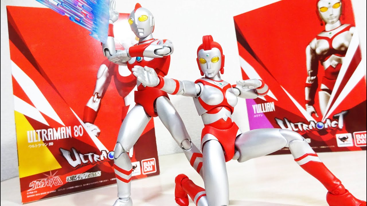 ULTRA-ACT Ultraman 80 & Julian!! (Tamashii Web Shop) - YouTube