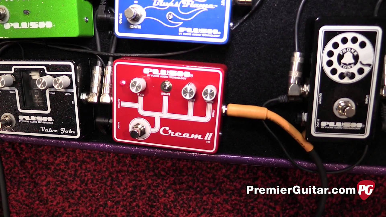 SNAMM '15 - Plush Pedals Cream II Demo - YouTube