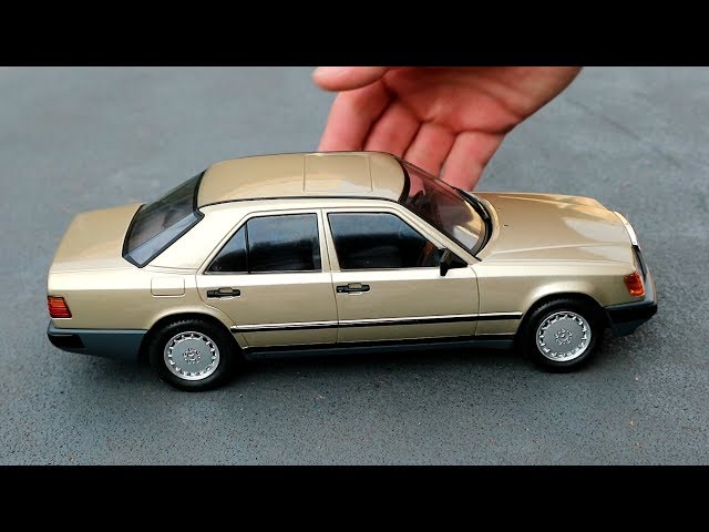 1:18 Mercedes-Benz W124 260E '84 - Model Car Group (MCG) [Unboxing