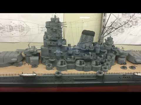 ニチモ1/200 戦艦大和 made a plastic model of 1/200scale battleship