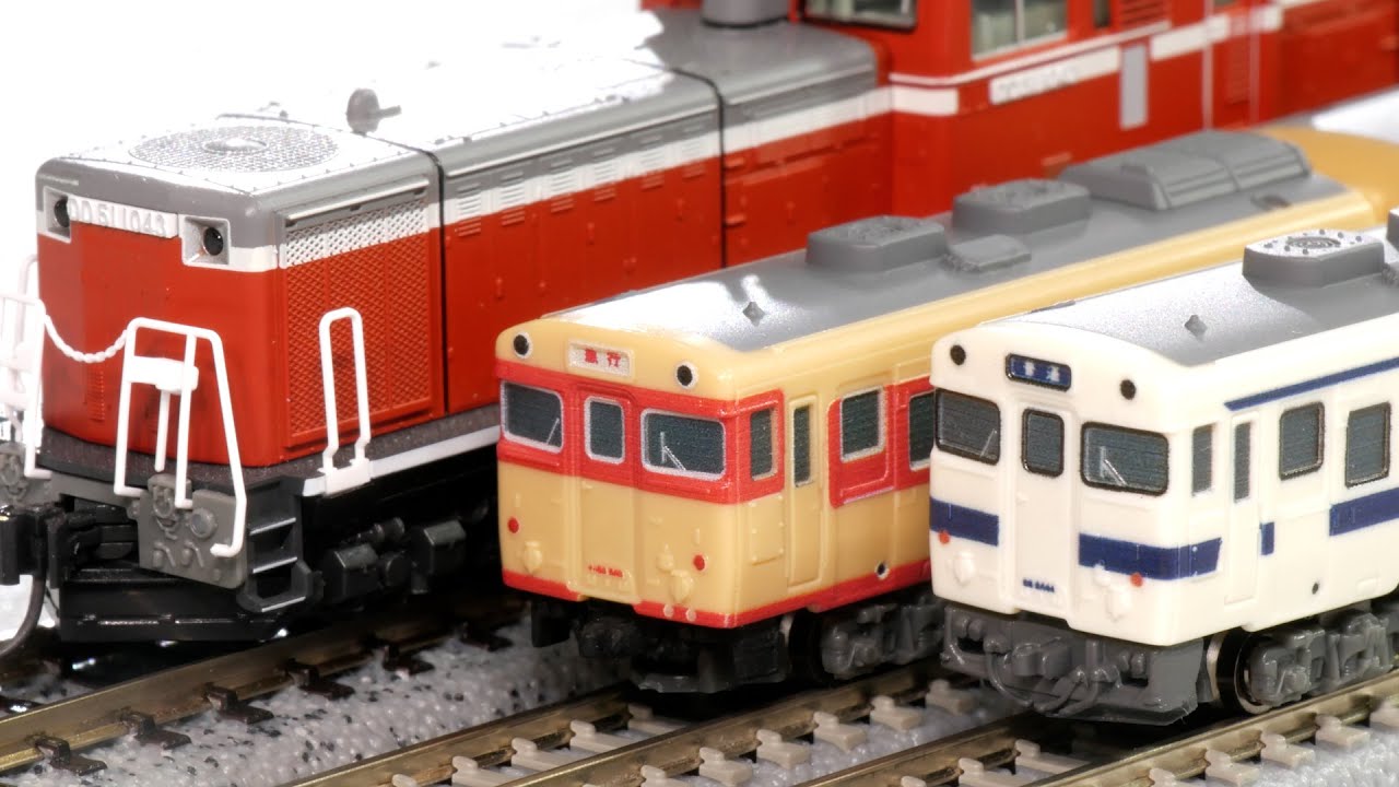 ロクハン Zショーティー キハ58 / Zゲージ 鉄道模型 - YouTube
