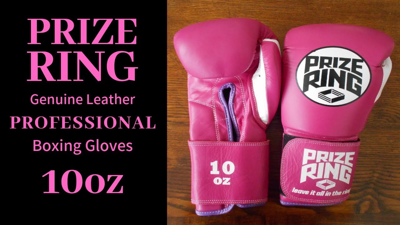 Prize Ring ボクシンググローブ Professional 10オンス 本革 プライズ