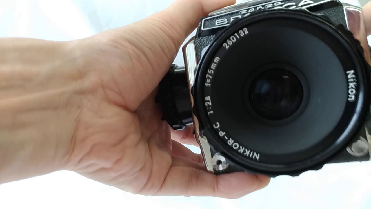 Zenza Bronica S2A Final Model (S/N CB164*) w/ Nikkor H.C 75mm F