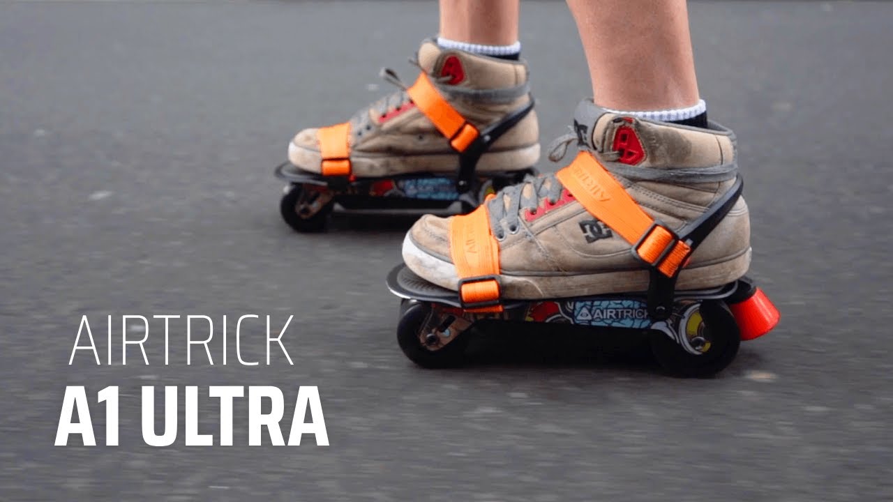 Ex-Ski Instructor Tests World First Electric Roller Skates