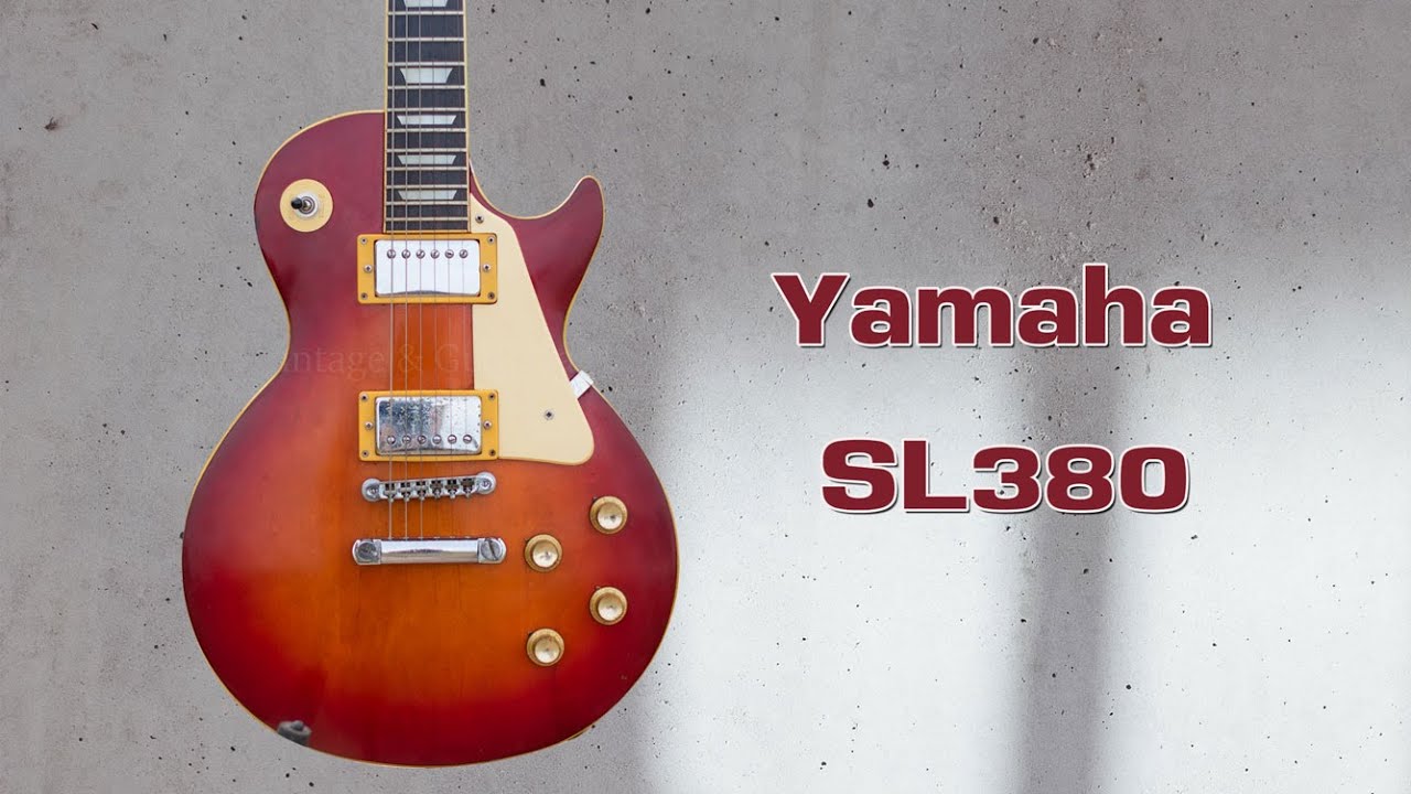 YAMAHA SL380 エレキギター サンバースト Electric Guitar Yamaha