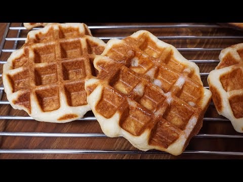 リエージュワッフル / Liège waffle - YouTube