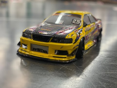 アディクション トヨタ JZX100 チェイサー ラジコンボディ 中古