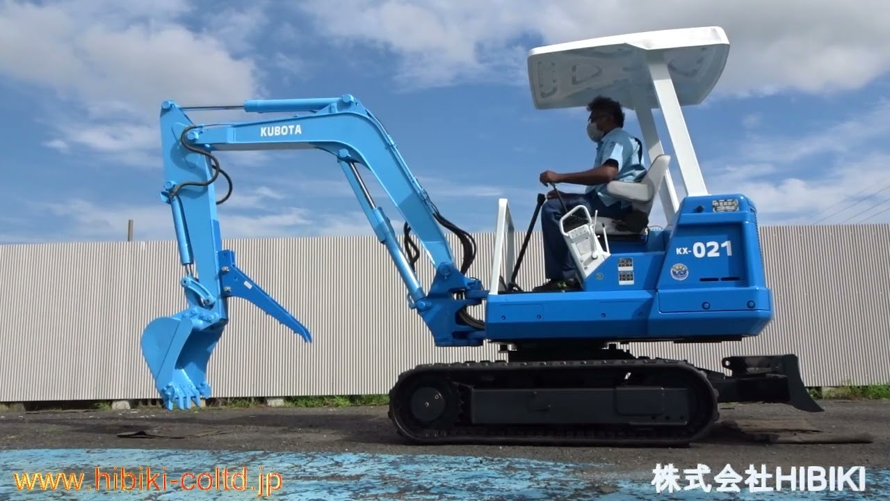KUBOTA~クボタ KX021中古油圧ショベル（ミニユンボ）◇2.1t◇楽々