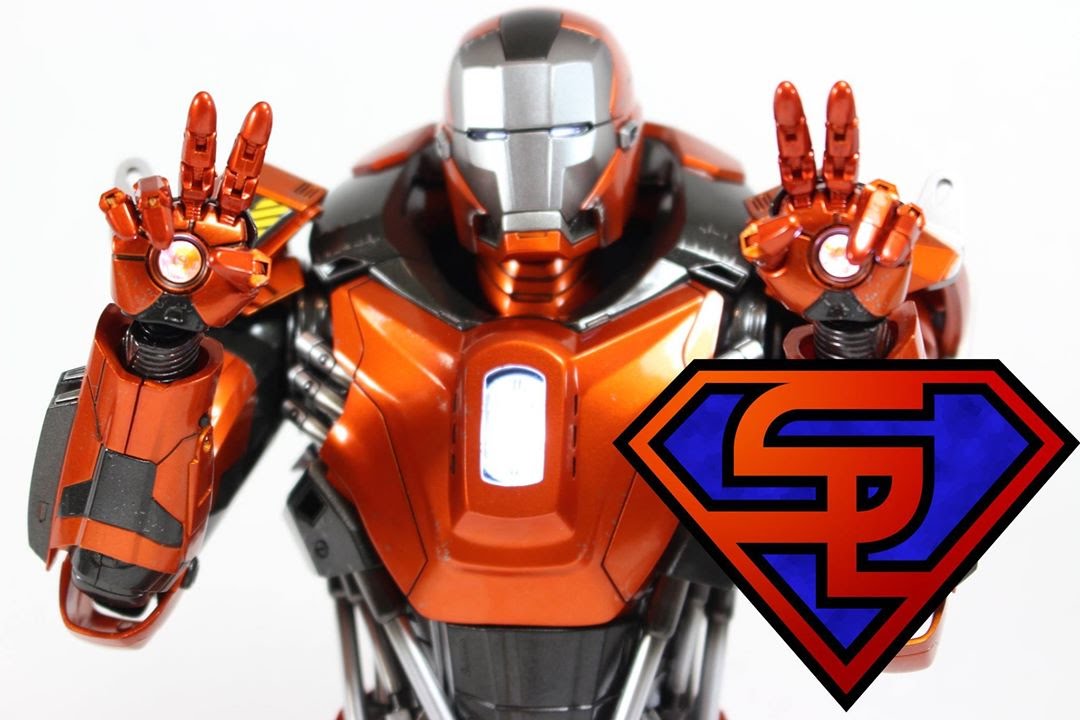 Iron Man 3 Hot Toys Mark XXXVI Peacemaker Movie Masterpiece 1/6