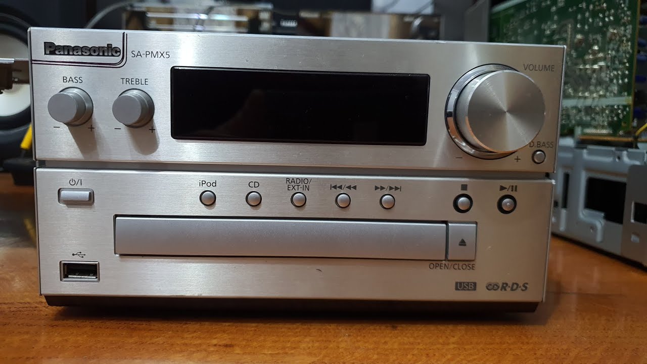 Panasonic SA-PMX5 - YouTube