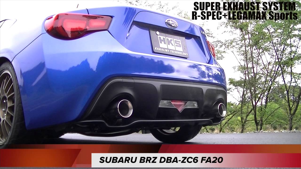 TOYOTA 86/SUBARU BRZ HKS SUPER EXHAUST SYSTEM LMS - YouTube