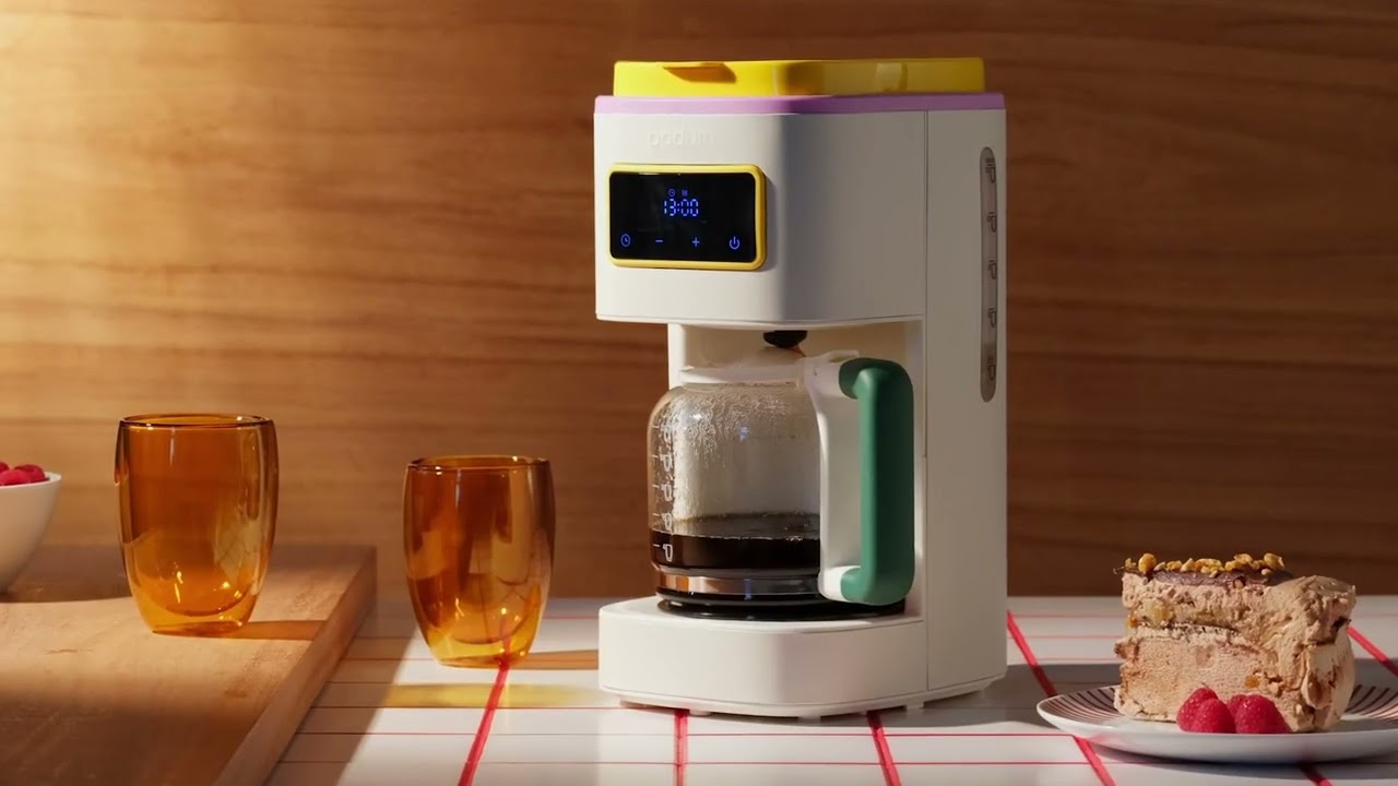Bodum コーヒーメーカー ホワイトマルチ 12カップ用(ホワイトマルチ 12