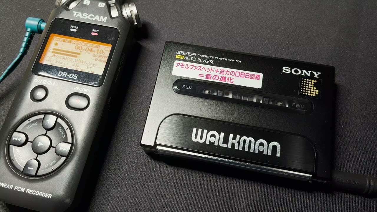 SONY WALKMAN 名機 カセットウォークマン WM-501 BLACK 【公式通販】