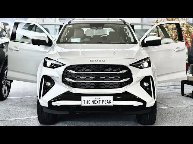 2025 Isuzu MU-X 3.0L Turbo : Moonstone White Pearl | Luxury