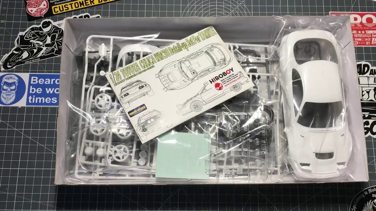 Tamiya Toyota 'Castrol' Celica WRC 1:24 - Unboxing - YouTube