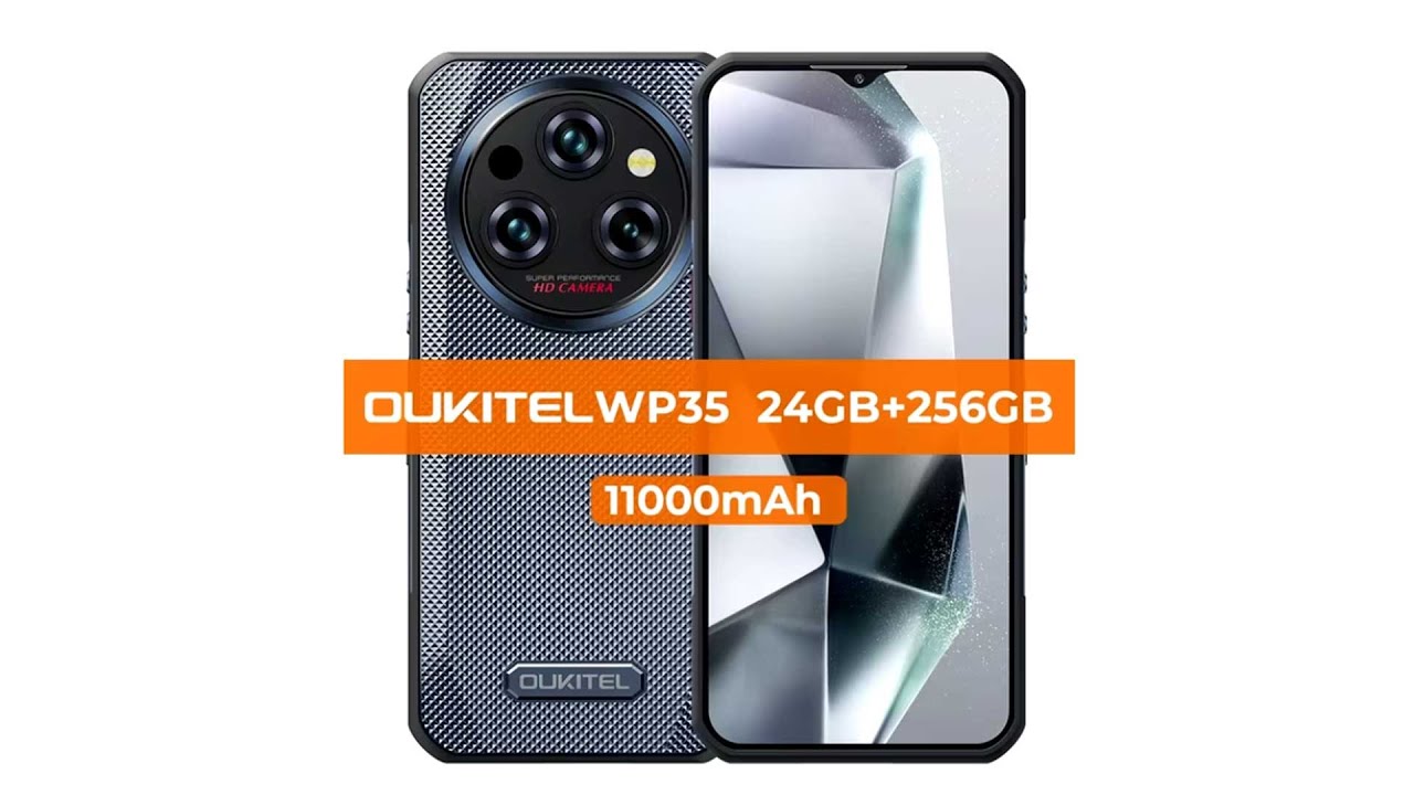 34 レビュー タフネス スマートフォン Oukitel-WP35 - YouTube