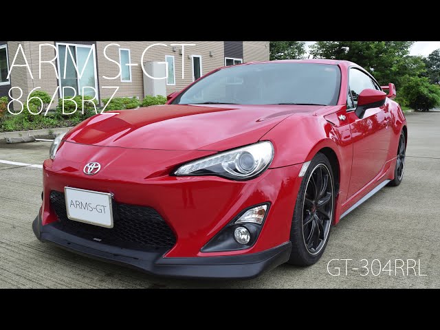 ARMS GT 86 BRZ マフラー GT-RRL 左右出し ストレートリアピース ZN6